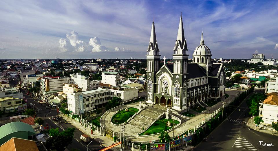 Nhà thờ chánh tòa Phú Cường – Công trình kiến trúc độc đáo tỉnh Bình Dương