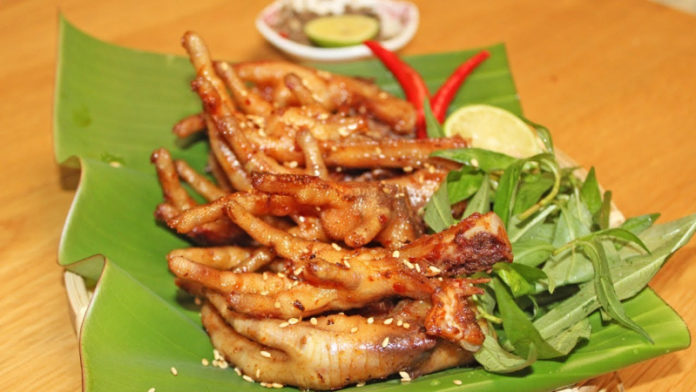 chân gà nướng ngon rẻ tại Đà Nẵng